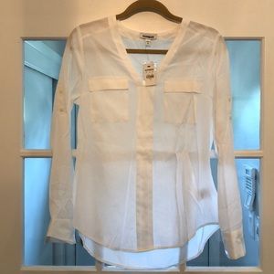 New with tags woman’s white blouse